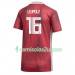 Camisolas de Futebol Alemanha Melanie Leupolz 16 Equipamento Alternativa Copa do Mundo Feminino 2019 Manga Curta